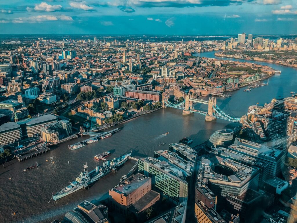 London Escorts Locations - City View
