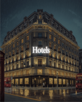 Hotels Card for London Escorts
