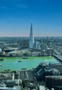 Arial View - The Shard London Bridge