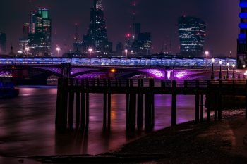 Night Time Across The Bridge - Strand